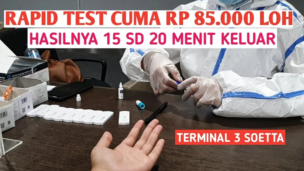 MENCOBA ALAT RAPID TEST YANG DIJUAL ONLINE dan HASILNYA??. 