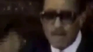 السادات   العين بالعين والسن بالسن والعنف بالعنف دندنها