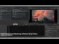NUKE Backgournd rendering wip01