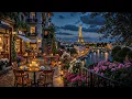 Lagu Paris Balcony Jazz at Night ☕ Chill Jazz Music \u0026 Gentle Bossa Nova to Calm, Unwind