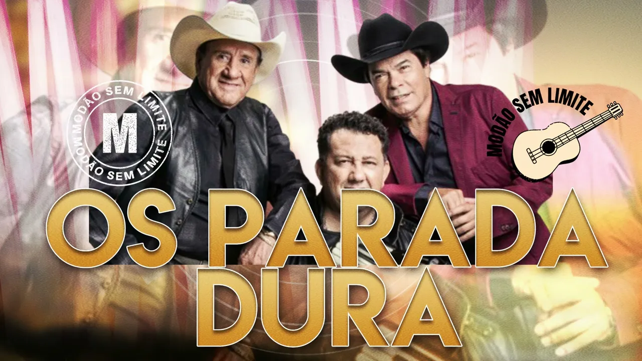 os Parada Dura Acústicos no Buteco Ao Vivo Modão Sem Limite - modão trio parada dura