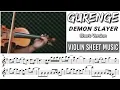 Free Sheet || Gurenge - Demon Slayer || Violin Sheet Music