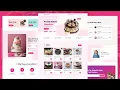 How to Create Responsive Cake Shop Website Using HTML CSS JavaScript Bakery Website Template