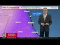Snow storm calms before second round hits Chicago area