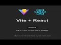 How to Download Set Up a React App with Vite