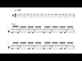 Leave Out All The Rest - Linkin Park / Drum Sheet Music #drums #drumsheet #drumsheetmusic #drummers