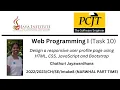 Web Project Task 10 1st Year Java Institute Chathuri Jayawardhana