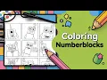 Learn Numbers 1 to 9 Numberblocks Coloring with Funny Sounds