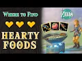 Where to Find Hearty Food Items in TOTK Guide and Walkthrough