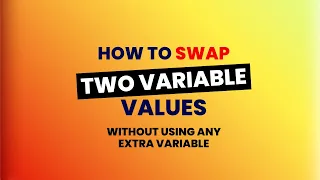 How to Swap Two Numbers Without a Third Variable in Python in 5 minutes Easy Python Tutorial