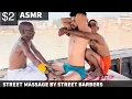 INDIAN STREET BARBER RELAXING MASSAGE Varanasi