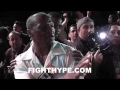 FLOYD MAYWEATHER TELLS FATHER TO KEEP IT CLASSY AFTER CONFRONTATION WITH RUBEN GUERRERO