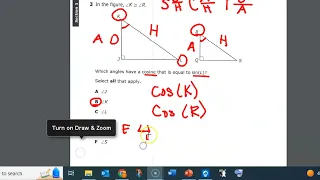 Geometry MCAP Practice Test Section 1