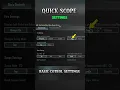 Snelle Scope Sniper-instellingen | BGMI / PUBGM 🐱👤⚡⚡ Update 2.9 #bgmicontrols #pubgmsettings