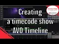 Creating a Timecode show using AVO Timeline Feature Reaper Markers Winamp Timecode
