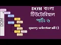 Bangla JavaScript DOM Tutorial - query selector all