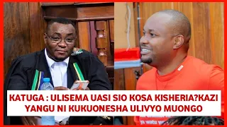 Sikiliza: Wakili wa serikali Katuga amtega swali John mnyika katika kesi ya uhaini mahakamani leo