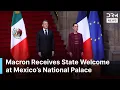 Grand Welcome: Macron Arrives in Mexico for High-Level Talks with President Sheinbaum | AC1G