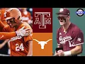 Texas A M vs Texas Exciting G3 2025 College Baseball Highlights