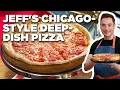 Download Lagu Jeff Mauro's Chicago-Style Deep-Dish Pizza | Food Network