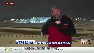 Major Weather Event Moving Through The Valley Fargo Report December 14