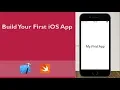 Build Your First App iOS Xcode Swift