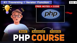 PHP Array Traversing Iterator Function Tutorial PHP Tutorial for MSBTE Diploma Students -