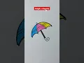 coloring page Umbrella