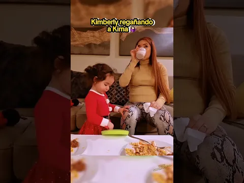 KIMBERLY REGAÑANDO A KIMA AH PERO KIM DESPUÉS 😅 | #jukilop #shorts #kimberlyloaiza