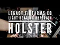 LEGACY FIREARMS CO Light Bearing HYPERION Appendix Holster Unboxing First Impressions Overview