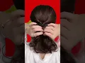 Download Lagu tutorial sanggul simpel rambut pendek #hairstyle #hair #diyhairstyle #beautiful #howtocutcurlyhair
