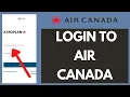 Air Canada Login - How to Sign in to Acaeronet 2026