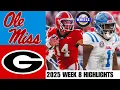 Ole Miss vs Georgia Week 8 2025 College Football Highlights