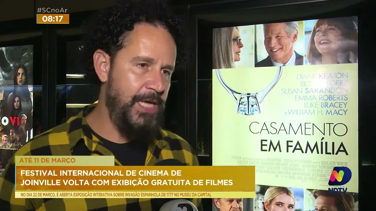 Festival Internacional de Cinema volta a acontecer em Joinville