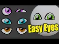 Easy 2D Anime Eyes Rig with Procedural Irises Blender 3 3 Tutorial