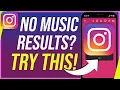 Download Lagu No Music Results Found in Instagram Story - This is the Fix