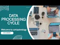 Types of data information data processing cycle computerology