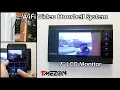 TMEZON WiFi Doorbell Intercom With LCD Monitor