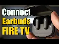 How to Connect Earbuds Headphones to Amazon Fire TV Best Method