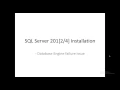 Database Engine Services failed