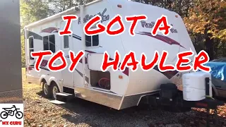 NEW TOY HAULER GUYS Cruise Fun Finder XT200 Plenty of room for BIKES