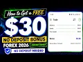 How to Get a FREE 30 No Deposit Bonus Forex in 2026 no deposit needed