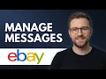 How To Manage eBay Messages Step By Step 2026