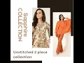 Sapphire unstitched 2pc collection 2023 | Sapphire new 2pc collection 2023 | By @Wearly