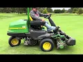 2021 JOHN DEERE 2400 PRECISION CUT GREENS MOWER LOT 1008 HICKORY NUT GOLF COURSE AUCTION 2023