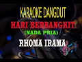 Lagu Karaoke Hari Berbangkit Nada Pria - Rhoma Irama (Karaoke Dangdut Tanpa Vocal)