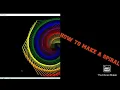 HOW TO DRAW A SPIRAL BY PYTHON IDLE APP CREATIVITY WITH ARYA - ATHARVA