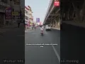 Woman hits husband with slipper on moving bike News Arena India