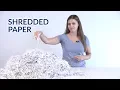 Shredded Paper Recycling Tips
