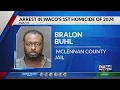 Suspect in first Waco homicide of 2024 arrested